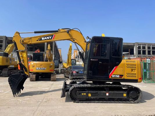 Kullanılmış Sany SY75C Ekskavator Mini 7.5 Ton Sany Ekskavator