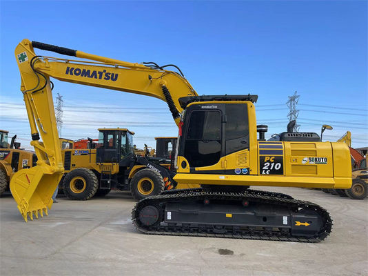 21 ton kullanılmış Japonya sürünen kazıcı Komatsu PC210LC-8 kazıcı madencilik kazıcı