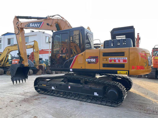 Kaynak Çin SY215 Kullanılmış SANY Kazı Makinesi Kullanılmış SANY 215C Kazı Makinesi