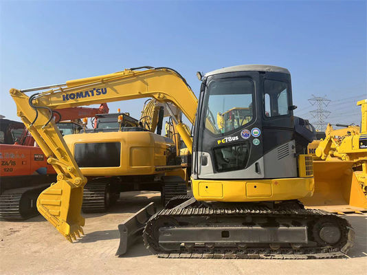 Orijinal Kullanılmış Japonya Komatsu Pc78us Crawler Excavator Pc78 Mini Excavator