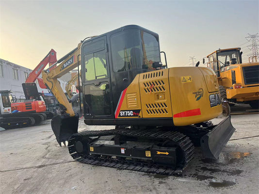 Sany SY75C Pro Kullanılmış Ekskavator İkinci El 7.5 Ton Sany Mini Digger