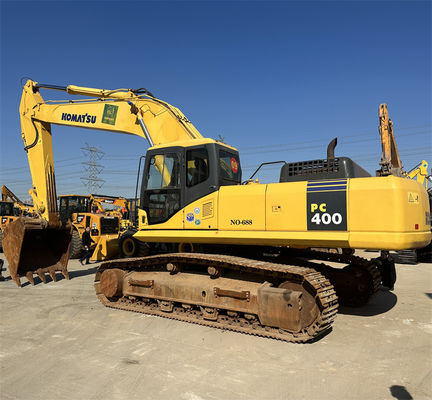 Çalışma ağırlığı 40 ton Büyük kazıcı Komatsu PC400 7 Orijinal boya