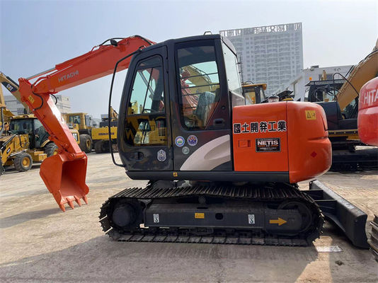 7 Ton Kullanılmış Hitachi ZX70 Mini Ekskavatör Kılıçlı Maden Kazıcısı
