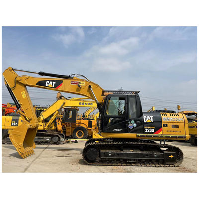 Güçlü Hidrolik Gezgin İkinci El CAT 320D Kazıcı 1082 Saat