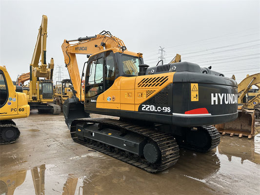 Kullanılmış Hyundai 220LC-9S kazıcı 22 ton Hyundai 220 madencilik kazıcı