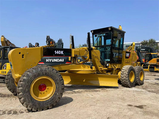 Kullanılmış CAT 140K Motor Grader Kullanılmış Caterpillar 140 Grader Dünya Hareketli Ekipmanı