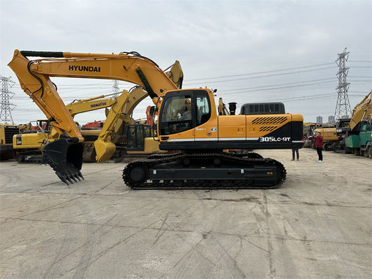 30 Ton Kullanılmış Hyundai R305LC-9S Kazıcı Kore Kullanılmış Hyundai 305 Maden Kazıcı