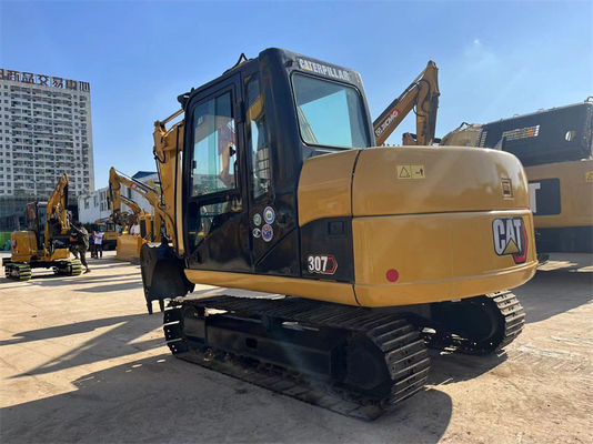 Kullanılmış CAT 307D kazıcı 7 tonluk Caterpillar 307 Crawler mini kazıcı