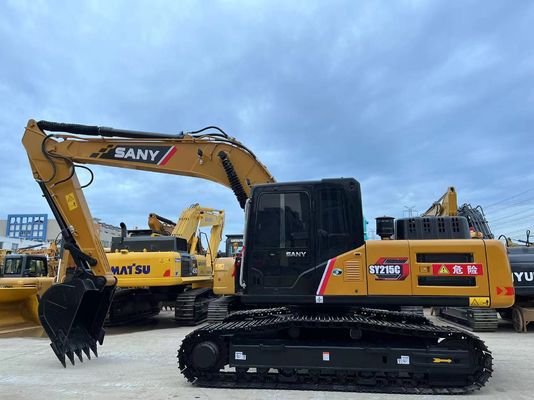 2023 Yılı SANY SY215C Pro Kazı Makinesi Ağırlığı 21 Ton Kusursuz Durum