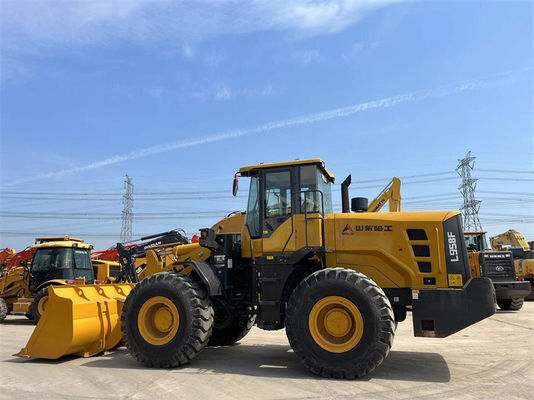 Çin Kullanılmış SDLG L958F Tekerlekli yükleyici İkinci el SDLG 958 Ön uç yükleyici