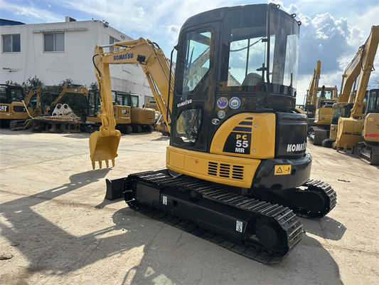 Kullanılmış Japonya Komatsu PC55 Kazıcı PC55MR PC55MR-2 Mini Kazıcı