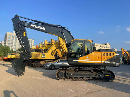 22 Ton Kullanılmış Hyundai R220LC-9S Kazıcı Hyundai 220 Maden Kazıcısı