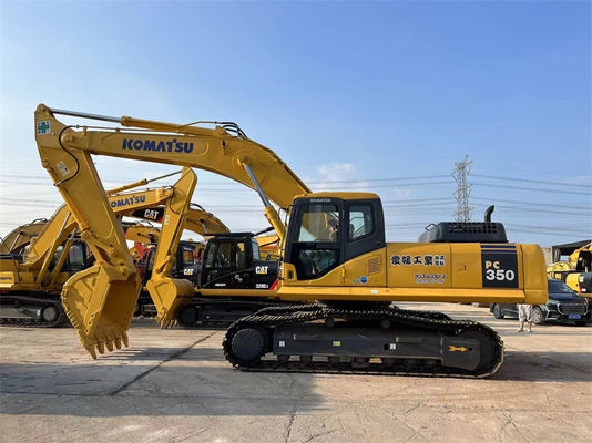 35 ton kullanılmış Japonya kazıcı kullanılmış Komatsu PC350-7 Hidrolik kazıcı