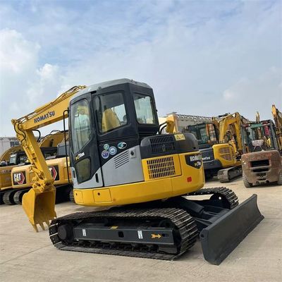 7.8 Ton Japonya Kullanılmış Komatsu PC78us Crawler Excavator PC78US-6 Mini Digger