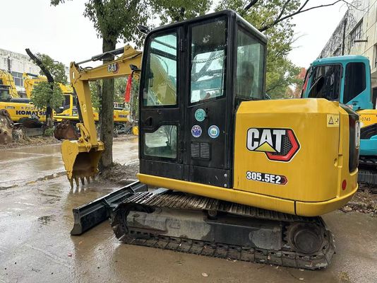 5.5 Ton Kullanılmış CAT 305.5E Caterpillar 305.5 Mini Crawler Excavators