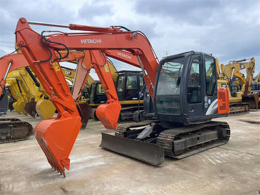 Yapı projeleri için bıçaklı kullanılmış Japonya kazıcı Hitachi ZX70