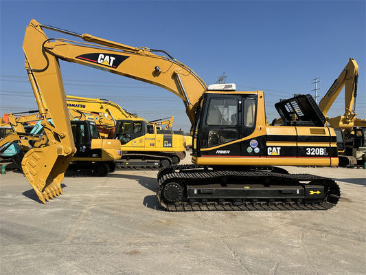Kullanılmış CAT 320BL kazıcı 800mm raylı Kullanılmış Caterpillar Hidrolik kazıcı