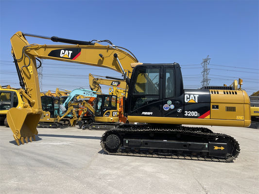 Kullanılmış Caterpillar 320D2 Kazı makinesi 20 ton orta boylu kedi kazı makinesi