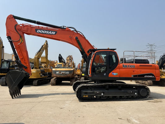 Kore Kullanılmış Doosan DX340LCA Ekskavator 34 Ton Doosan DX340 Crawler Excavator
