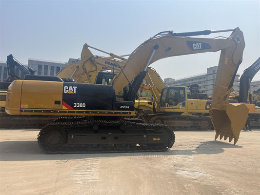Yüksek performanslı kullanılmış kazık makinesi Caterpillar 330D kazık makinesi kedi kazık makinesi