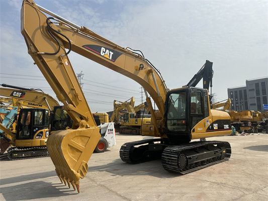 Temiz kullanılmış Caterpillar 320C ekskavatörü iyi durumda.