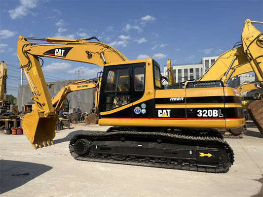Temiz Kullanılmış Caterpillar 320BL Excavator 20 Tonluk Kediler için Excavator İyi durumda
