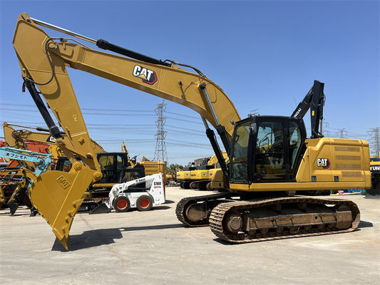 İyi durumda kullanılan Caterpillar 330GC kazık makinesi 30 tonluk kedi kazık makinesi