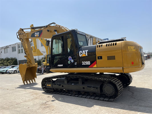 İyi durumda 20 tonluk orta boy ekskavatör kullanılmış tırtıl 320d ekskavatörü satılıyor