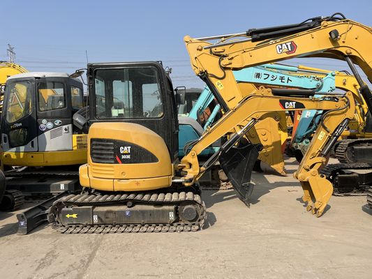 Kullanılmış CAT 303E Mini Ekskavatör 3 Ton Caterpillar 303 Mini Paletli Ekskavatörler