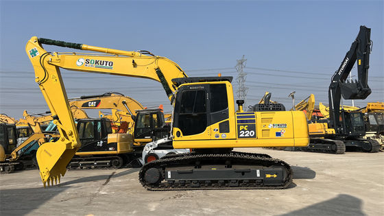 Japonya Kullanılmış Komatsu PC220-8 kazıcı İkinci el PC200 PC220 PC240 kazıcı