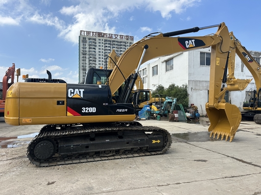 Kullanılmış Caterpillar 320D Ekskavatör İkinci El Cat Kazıcı İyi Durumda
