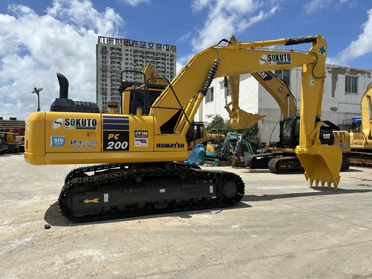 İyi durumda kullanılmış Komatsu PC200-8 ekskavatör Komatsu kazıcı