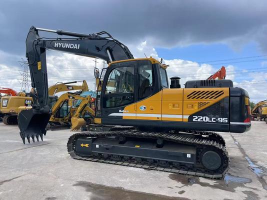 Kullanılmış Hyundai R220LC-9S Ekskavatör 22T Paletli 1.2m3 Kova