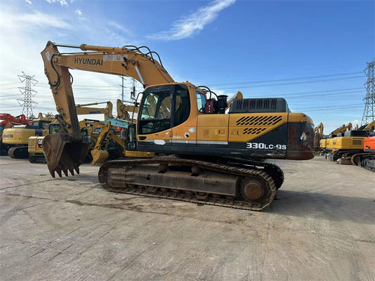 33 ton Orijinal Kullanılmış Hyundai 330LC-9S Ekskavatör İkinci El Hyundai R330 Kazıcı