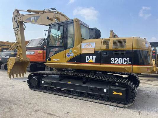 Sıcak Satış Kullanılmış CAT 320CL Kazı Makinesi 20 ton Caterpillar 320D 320C 320DL Kazı Makineleri